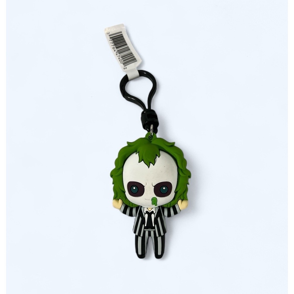 Beetlejuice NEW Beetlejuice Clip Blind Bag Movie Key Chain Monogram
